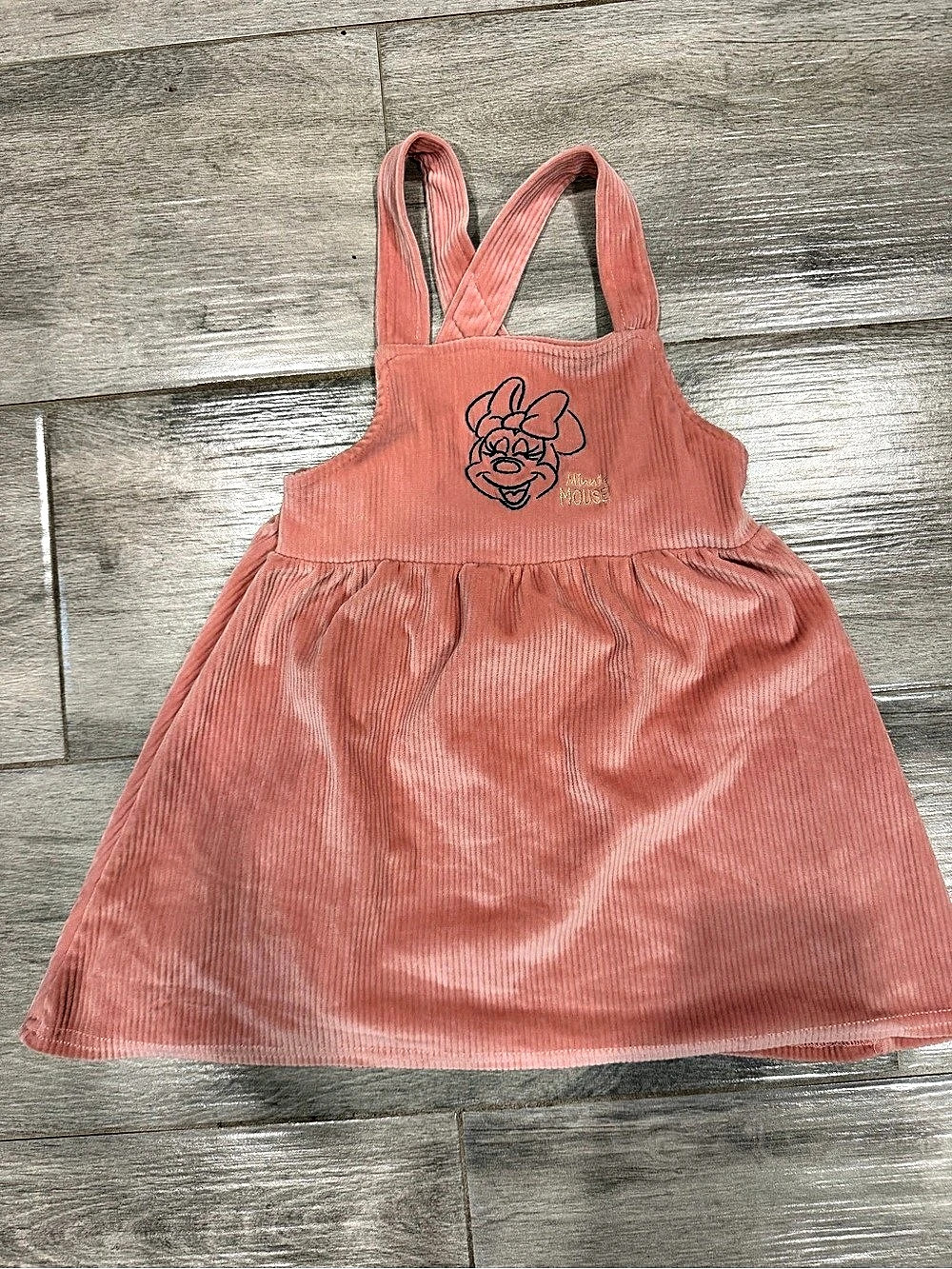 Disney baby Corduroy Jumper Dress Size 24M Like New
